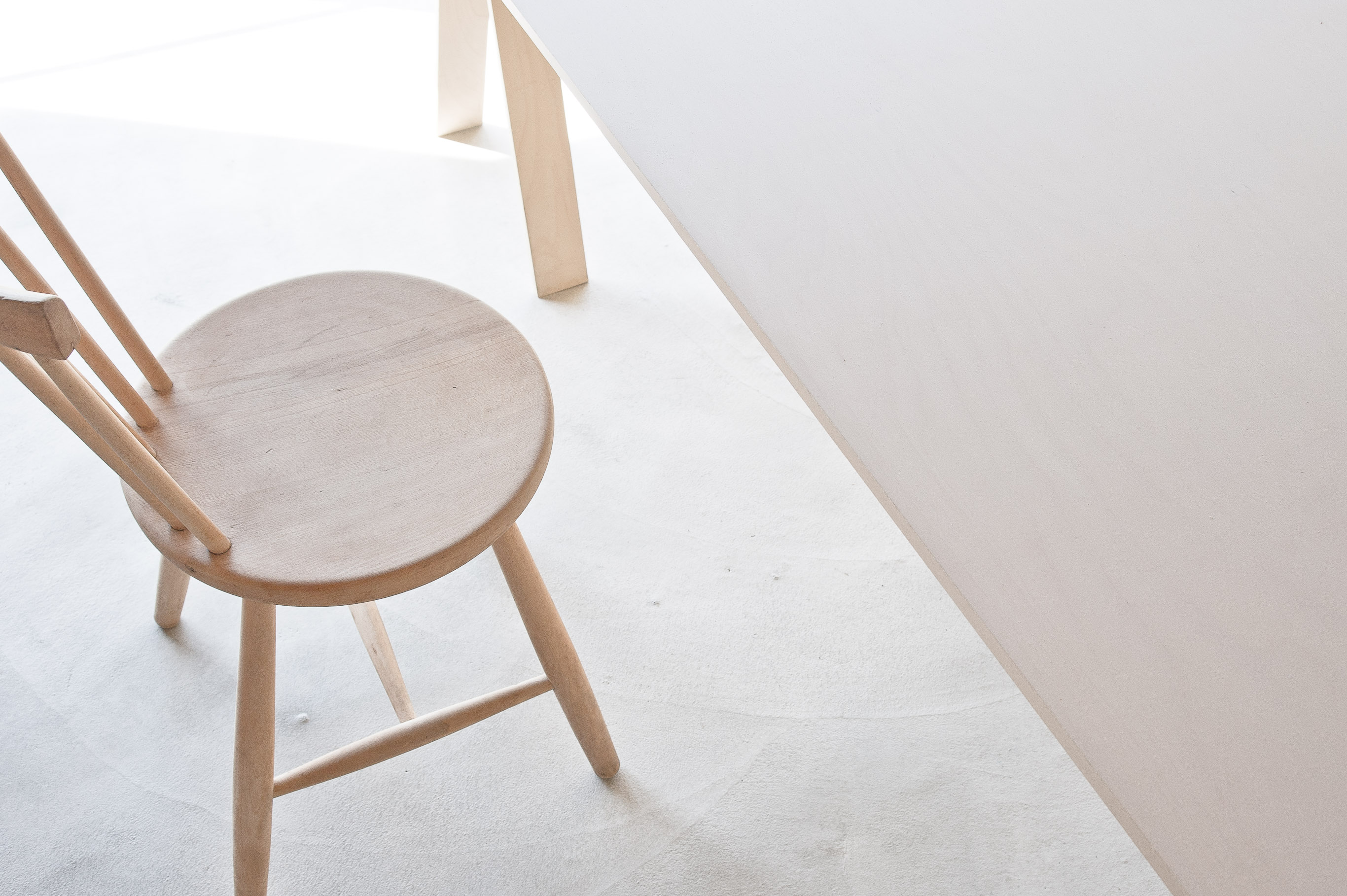 合板テーブル / Folding Table made of one plywood